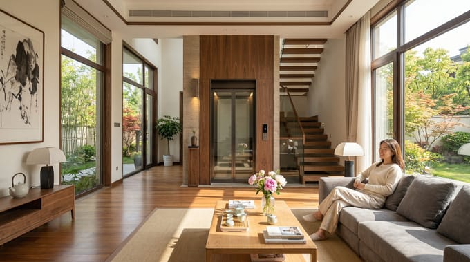 告别爬楼烦恼！瑞卡思（RINCASS）家用电梯，为您打造安全舒适的私享空间